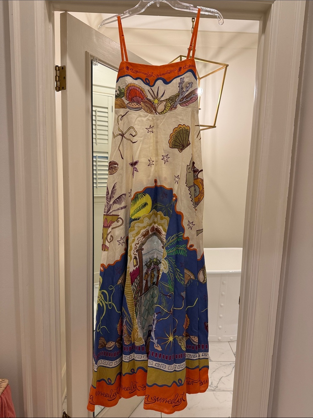 ALEMAIS SURREALIST SUMMER SUNDRESS US 6